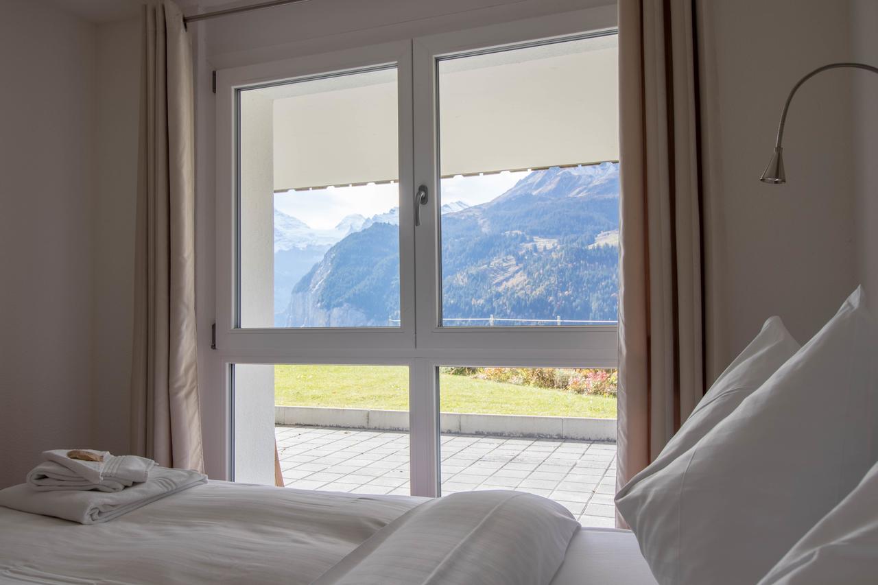 Chalet Canadian Corner Wengen Esterno foto